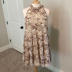 Entro High Neck Dress